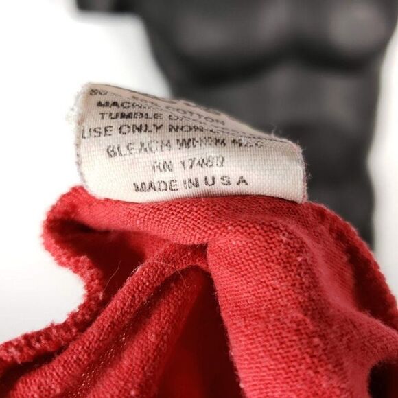 Maui Splash Surfer T Shirt Vintage 80s 90s Surf Surfing Sleeveless 50/50 - Picture 5 of 6